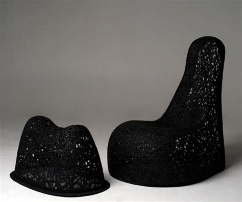 Natural Resin Volcanic Basalt Furniture By Maffam Freeform