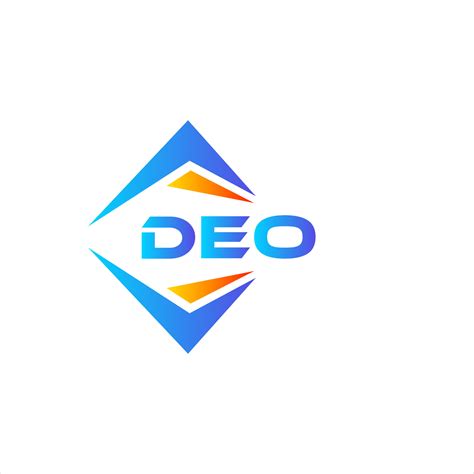 Deo Abstract Technology Logo Design On White Background Deo Creative