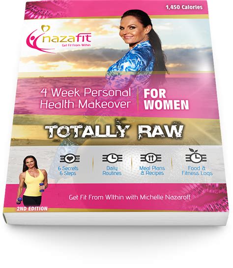 4 Week Core Body Makeover For Women Totally Raw Nazafit Online Health And Nutrition