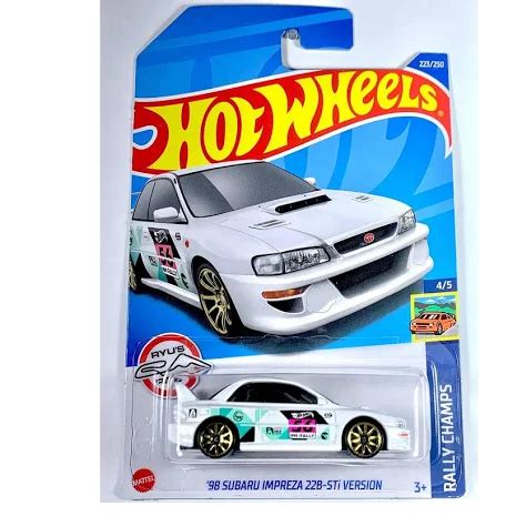 Hot Wheels Subaru Impreza B Sti Version Treasure Hunt Shopee Brasil