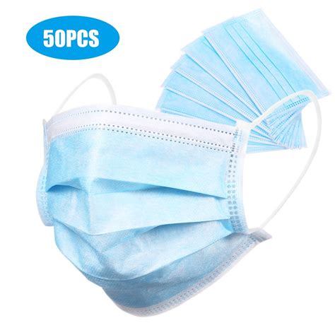 Yy T Pcs Disposable Layer Mask Non Woven Fiber Fabric