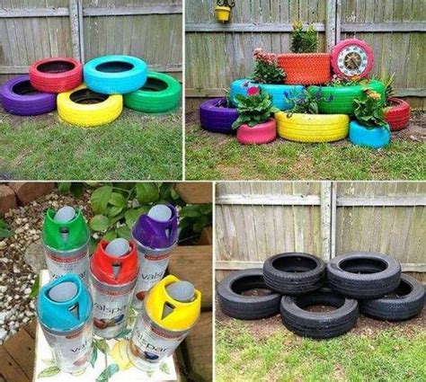 Diy Tire Decoration Ideas For Your Garden Outside Tire Garden