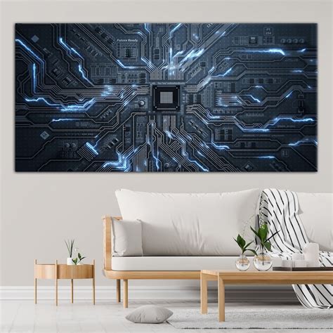 Computer Science Wall Decor Electronic Wall Art Extra Large Etsy