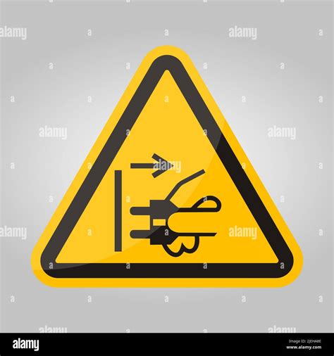 Ppe Icon Disconnect Mains Plug From Electrical Outlet Symbol Sign Isolate On White Background