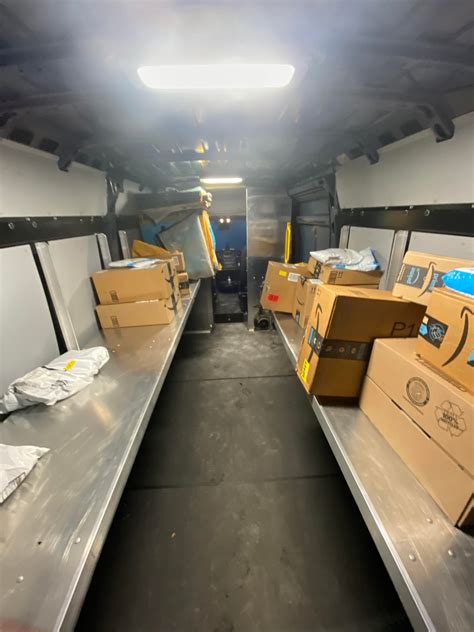 I Snuck Inside An Amazon Van One Time Hehehe Its Pretty Lame They