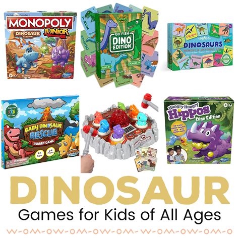 10 Dino-Mite Dinosaur Games for Kids