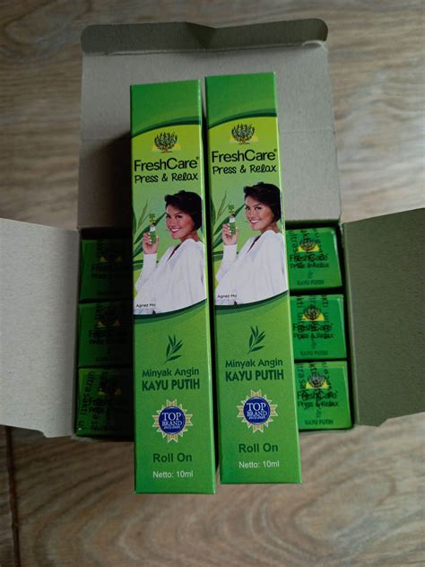 Fresh Care Press Relax 10ml Minyak Angin Kayu Putih Lazada Indonesia