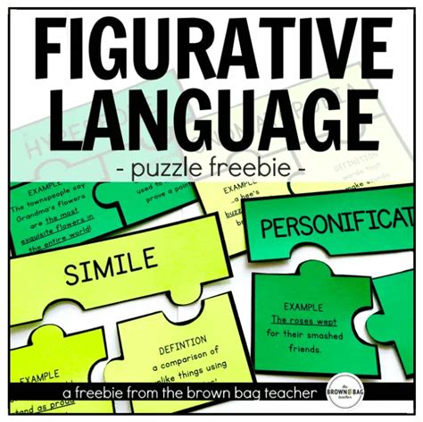 Free Printable Figurative Language Puzzles