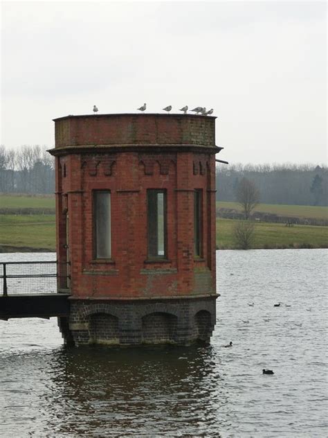 Sywell Reservoir Valve Tower Side View Rob Farrow Geograph