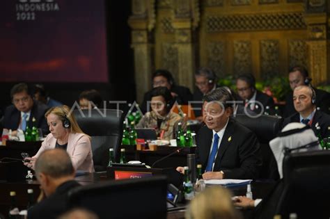 Pembukaan Ktt G20 Indonesia 2022 Antara Foto