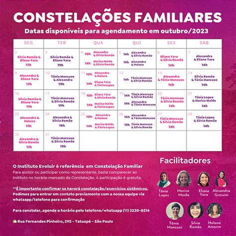 Constela O Familiar Instituto Evoluir