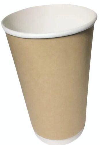 Disposable Double Wall Paper Cup For Coffee Cold Drinks Tea Feature