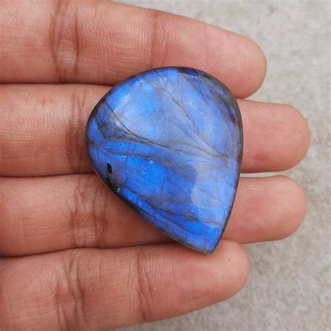 Amazing Natural Labradorite Cabochons Blue Flash Labradorite Etsy Uk