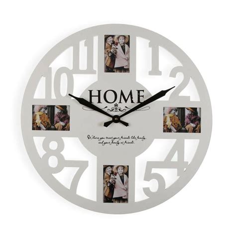 Horloge Murale Versa M Tal Bois Mdf Bois Mdf M Tal X X Cm