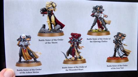 Adepta Sororitas Order Color Schemes Warhammer Colour Schemes