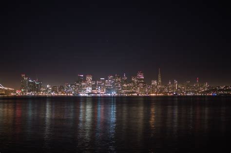 Free Images Water Horizon Architecture Skyline Night View Dawn