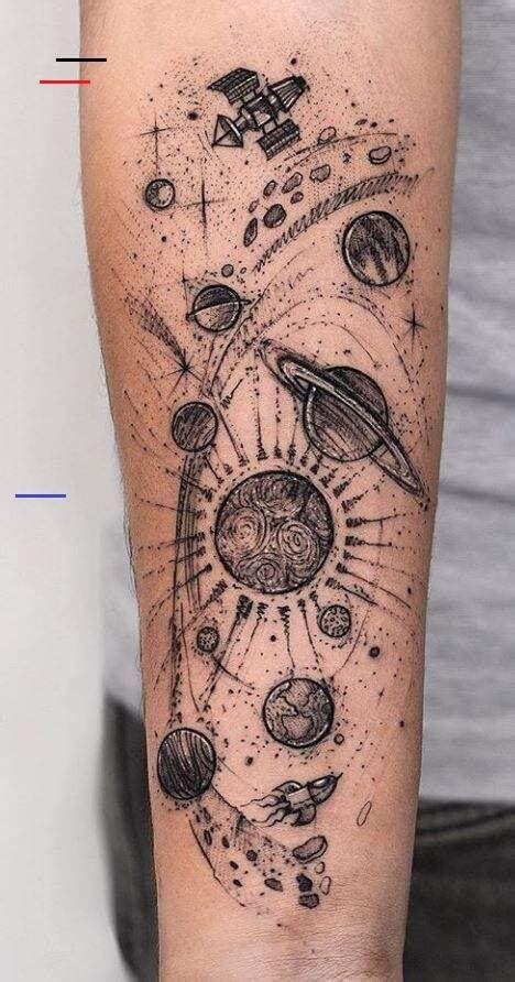 30 Best Astronomy Tattoos For Men and Women – EntertainmentMesh