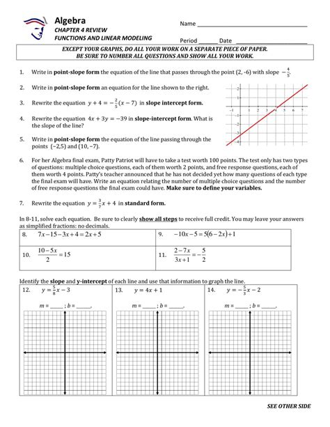 Modeling Linear Functions Worksheet Printable Word Searches