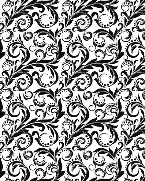 Black and White Swirl Wallpaper - WallpaperSafari