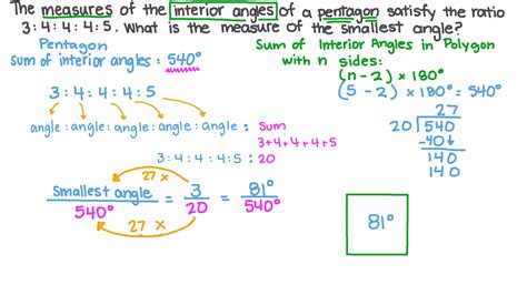 How To Find The Sum Of Measures Interior Angles A Pentagon | Awesome Home