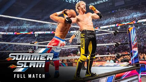 FULL MATCH Logan Paul Vs Ricochet SummerSlam 2023 YouTube