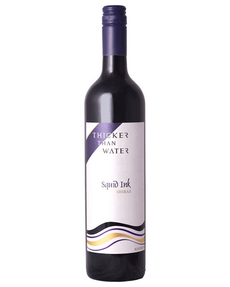 Buy Thicker Than Water Wines Squid Ink Mclaren Vale Shiraz 2022 Online