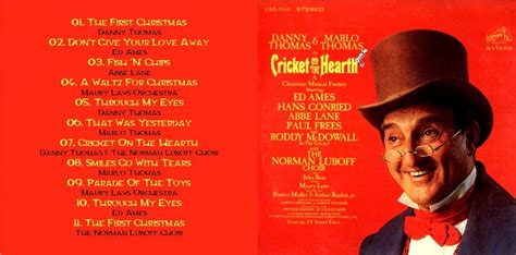 Cricket On The Hearth (Danny Thomas And Marlo Thomas) - Original Soundtrack (1967) CD