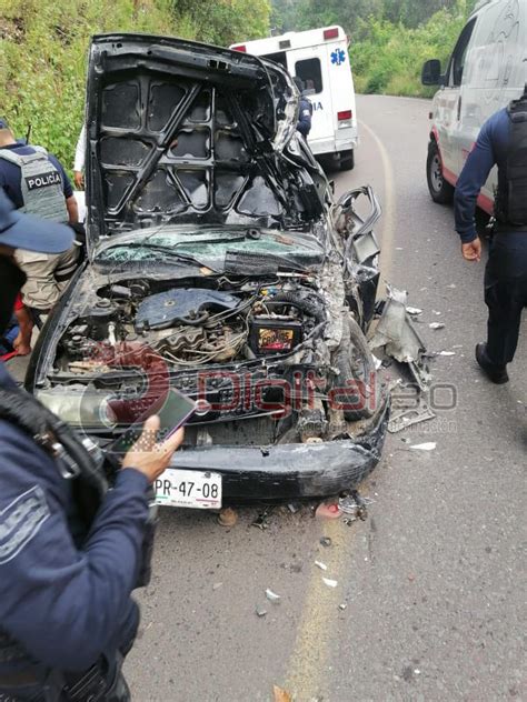 Se Lesionan Un Hombre Y Una Mujer En Accidente En Zit Cuaro Digital