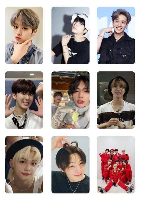 Photocard Skz Fotos Imprimibles Manualidades Kpop Imprimir Sobres The