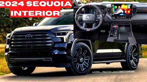 New 2024 Toyota Sequoia Interior First Look With New Features Youtube