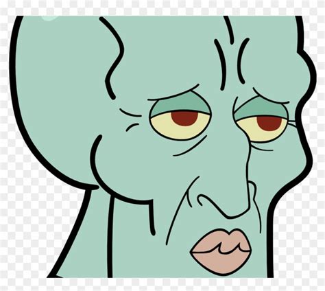 Zelius Handsome Squidward Meme Merch Spongebob Squarepants Handsome Squidward Emoji Free