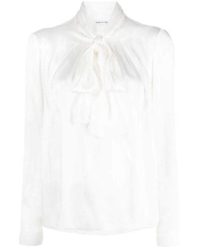 White Alberta Ferretti Tops For Women Lyst