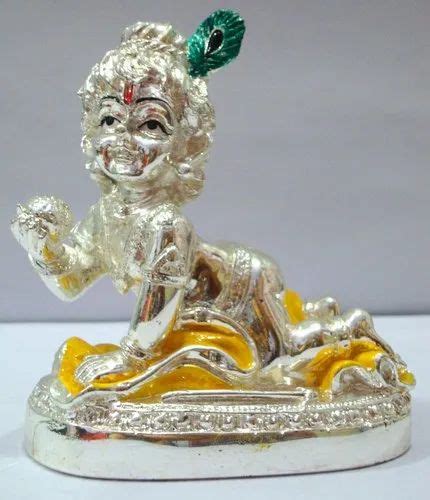 Silver Plated Laddu Gopal Statue At Best Price In Delhi By Swarn