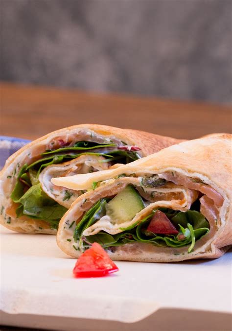 Wraps Mit Lachs Und Zitronen Quark Dip Chefkoch De Video Lachs