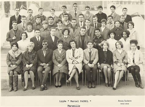 Photo De Classe Philo De 1963 Lycée Marcel Pagnol Copains Davant