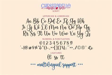 Christabelle Font Duo Heart Connection Font By Airotype Thehungryjpeg