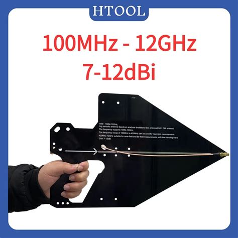 Htool Ht Mhz Ghz Log Periodic Antenna For Spectrum Analyzer Gain