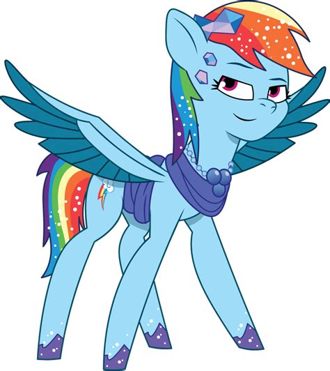 3261864 Safe Artistprixy05 Rainbow Dash Pegasus Pony Crystal