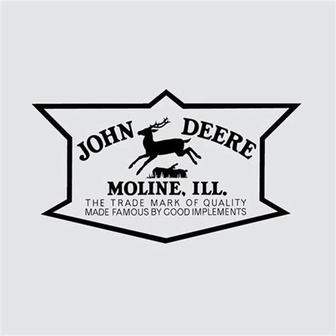 The Complete History Of The John Deere Logo Logo Design Magazine