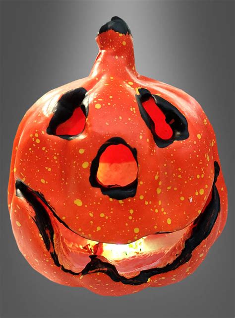 Pumpkin with LED Halloween Decoration by Kostümpalast