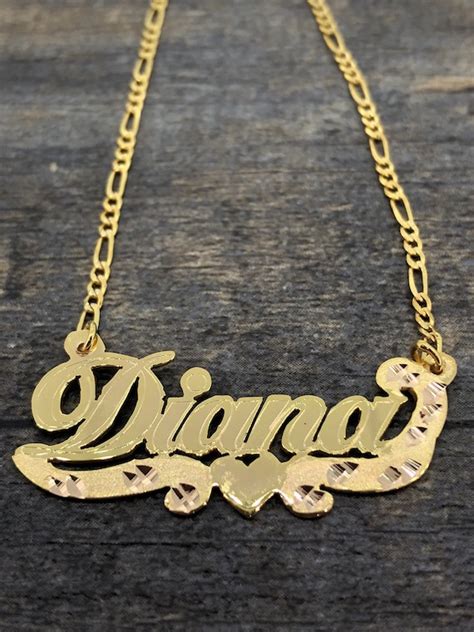 Mexican Name Necklace On Sale Bellvalefarms