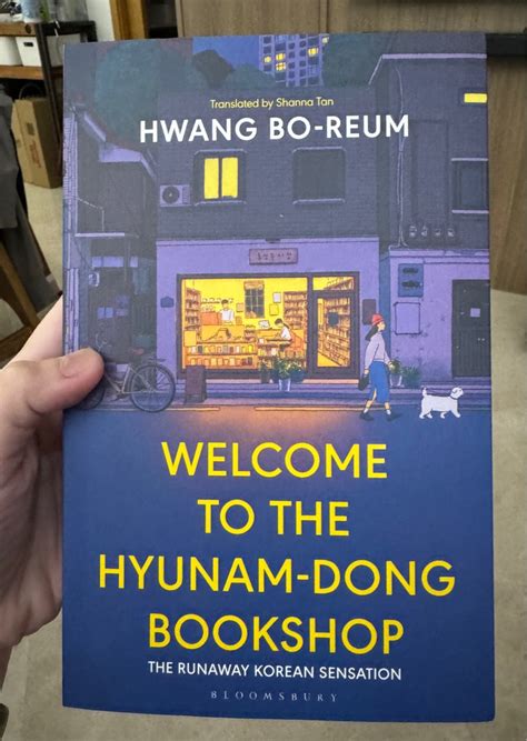 Welcome To The Hyunam Dong Bookshop By Hwang Bo Reum Hobbies Toys