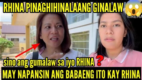 😱totoo Kaya Ang Hinala Ng Babaeng Ito Rhina May Madilim Daw Na