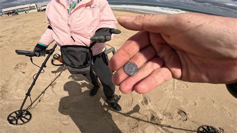 Beach Metal Detecting New Hampshire 4 Silvers 2 Indians And Wheats