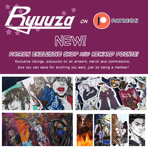 Ryuuza On Twitter Introducing Patron Points For Members On Every