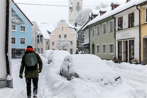 Starker Schneefall In Kempten Bildergalerien Allg Uer Zeitung