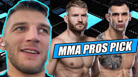 Mma Pros Pick Jan Blachowicz Vs Aleksandar Rakic Part Ufc Vegas