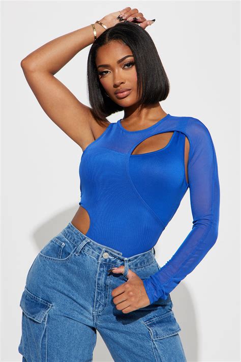 Sahara Mesh Bodysuit Royal Fashion Nova Bodysuits Fashion Nova