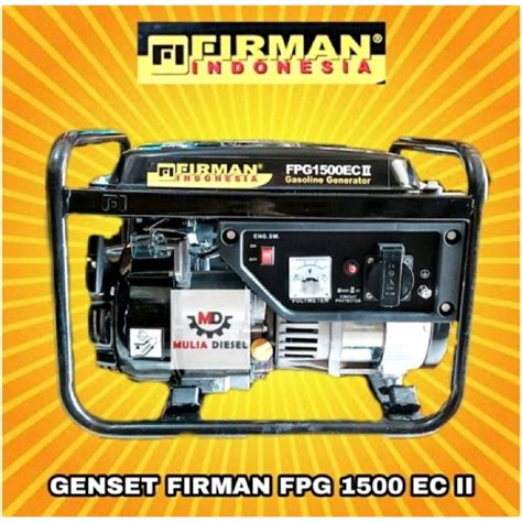 Jual Mesin Genset Generator Motoyama Firman Fpg Sgp Ec Ii Tak