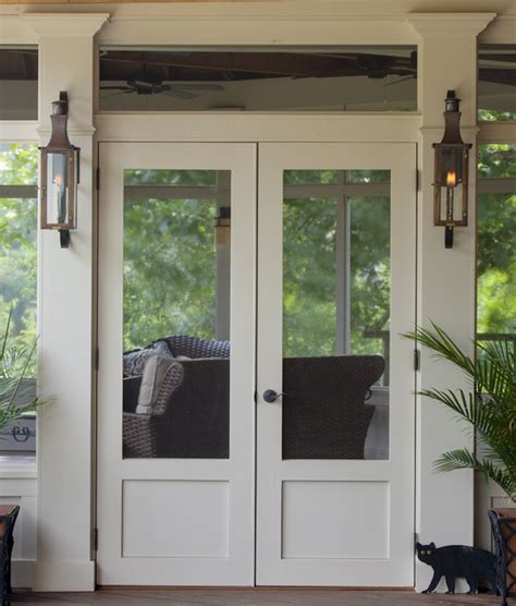 Flat Paneled Double Screen Doors - The Porch Company